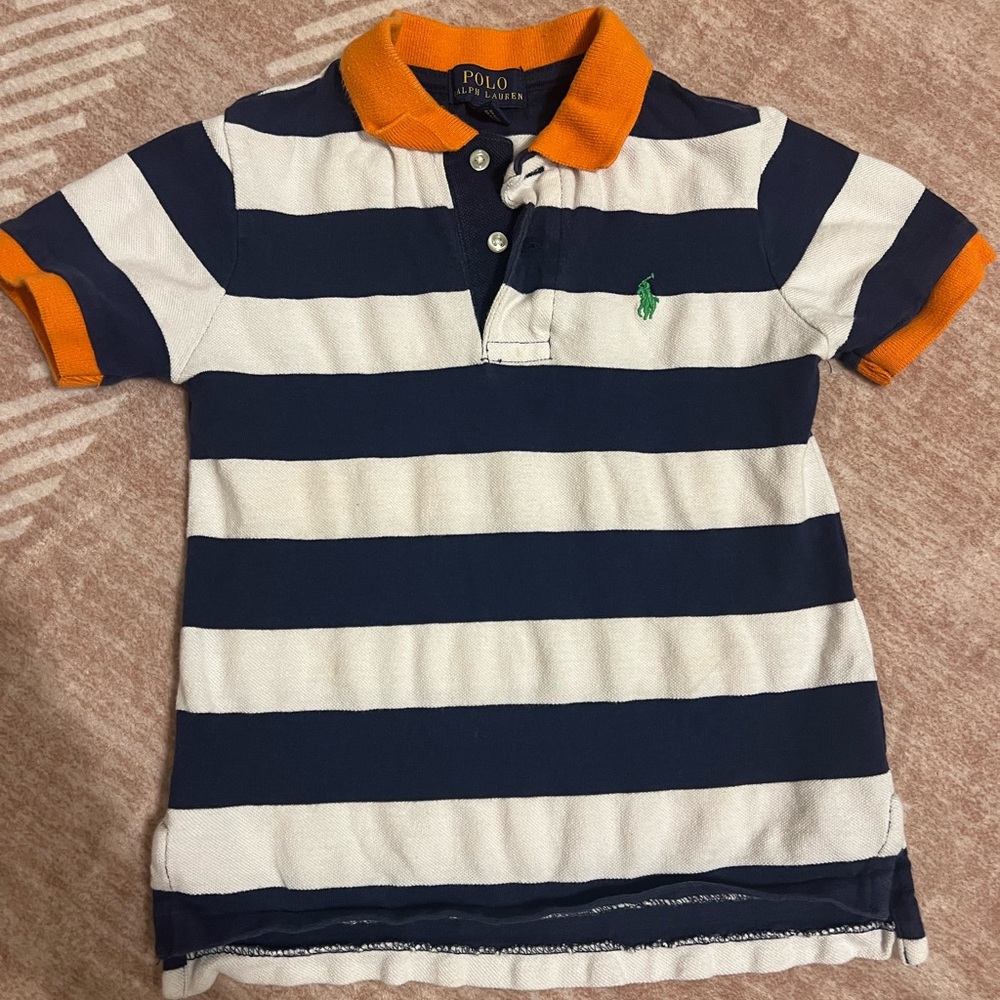 Striped Ralph Lauren polo